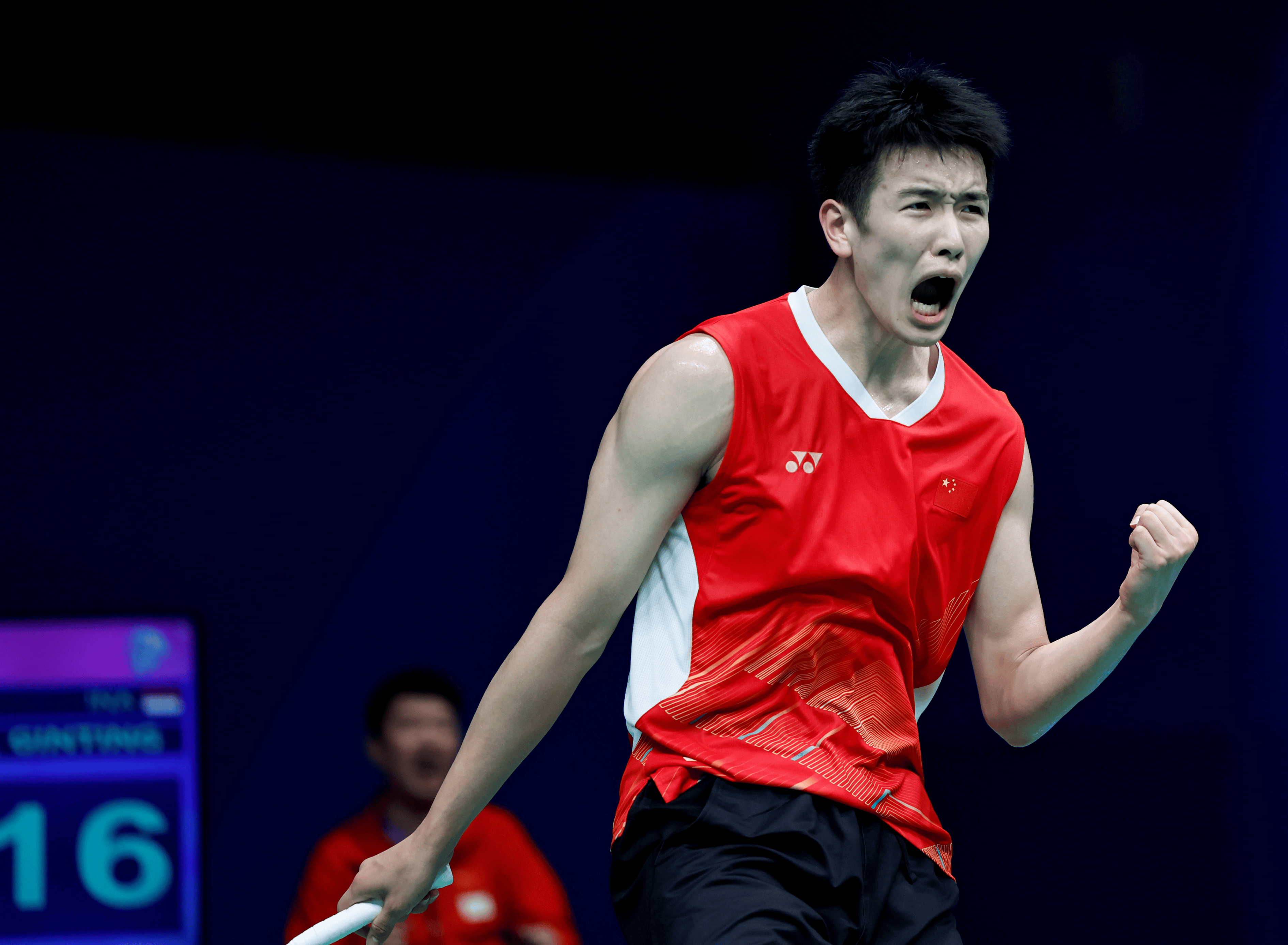 中国队逆转印尼队，石宇奇关键制胜